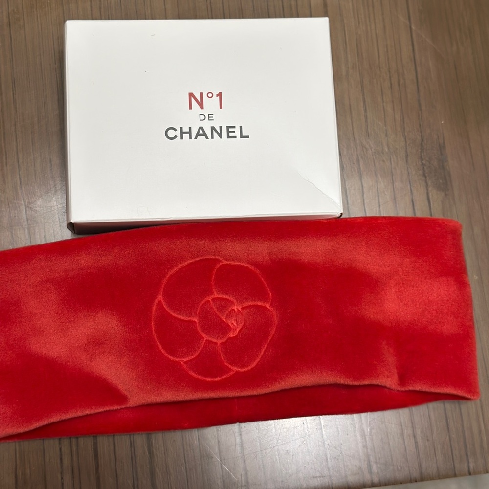 NIB Chanel Red headband